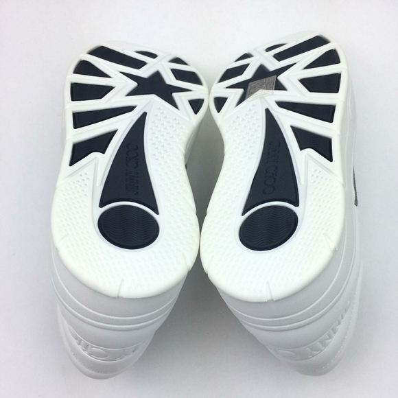 JIMMY CHOO Hawaii Lace-Up Sneaker sz 7 - Picture 12 of 15